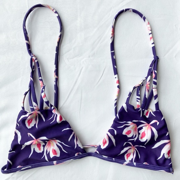 acacia swimwear Other - acacia swimwear blue island orchid santorini top
